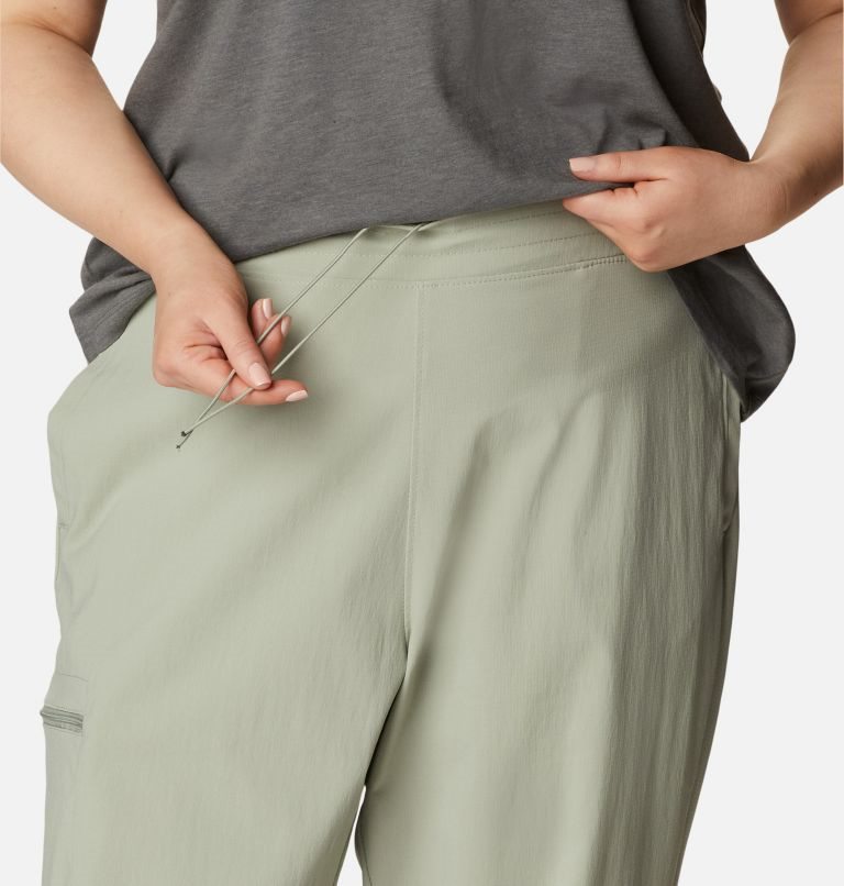 Women's Columbia On The Go Jogger Olive | Plus Size CA-B641A